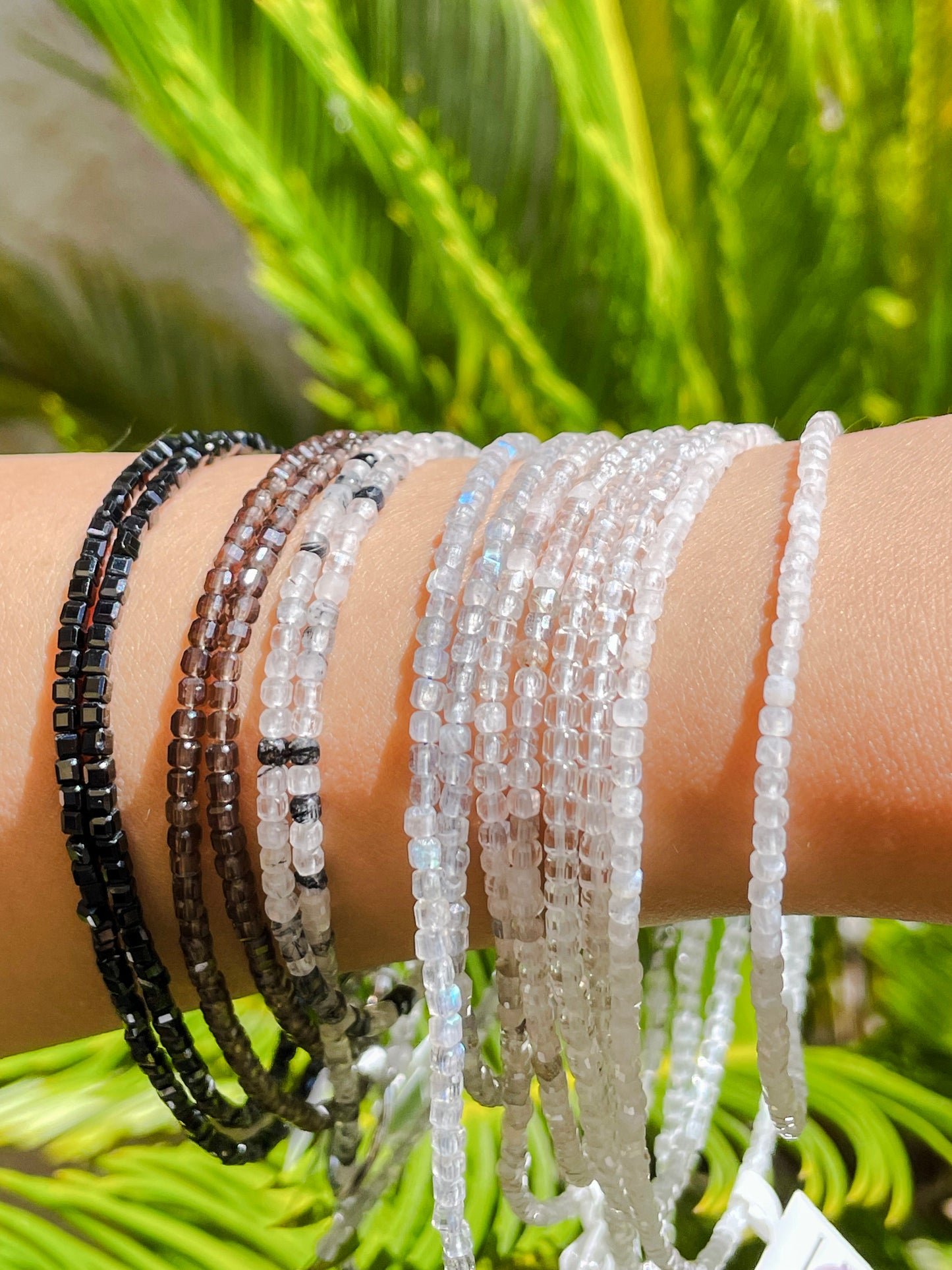 "Crystal Clarity" – Clear Quartz Micro-Faceted Necklace