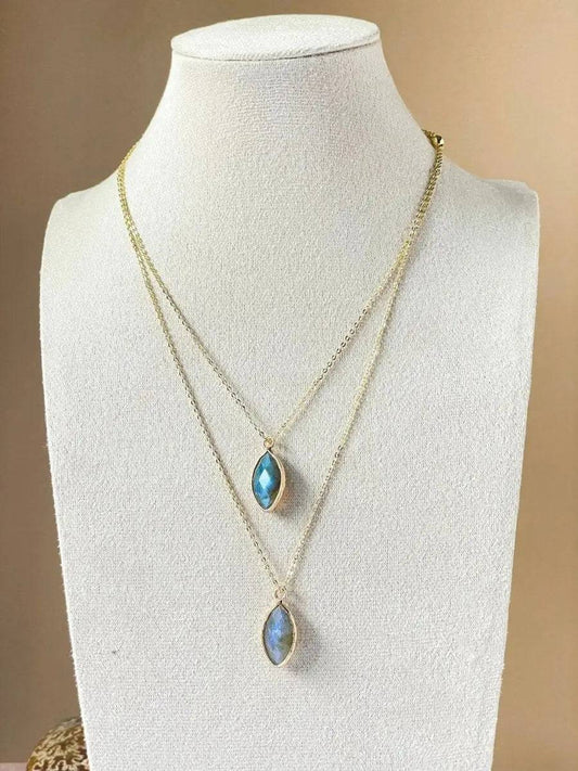 Inner Light – Labradorite Protection Necklace - LBV Crafts - Jewelry