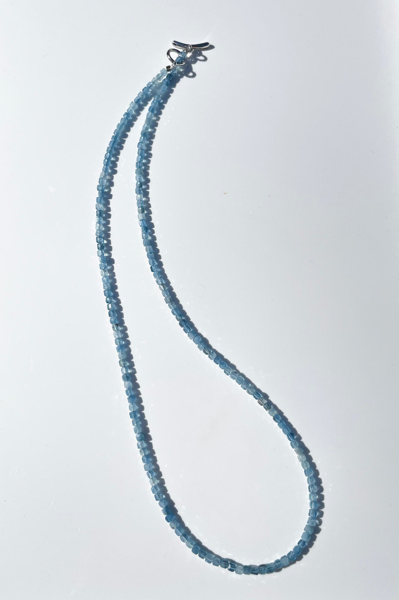 "Ocean Mind" – Kyanite Micro-Faceted Necklace