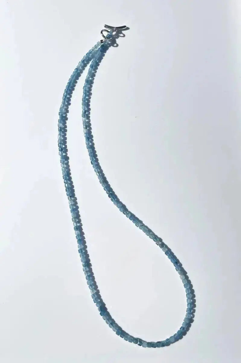 "Ocean Mind" – Kyanite Crystal Necklace - LBV Crafts - Jewelry