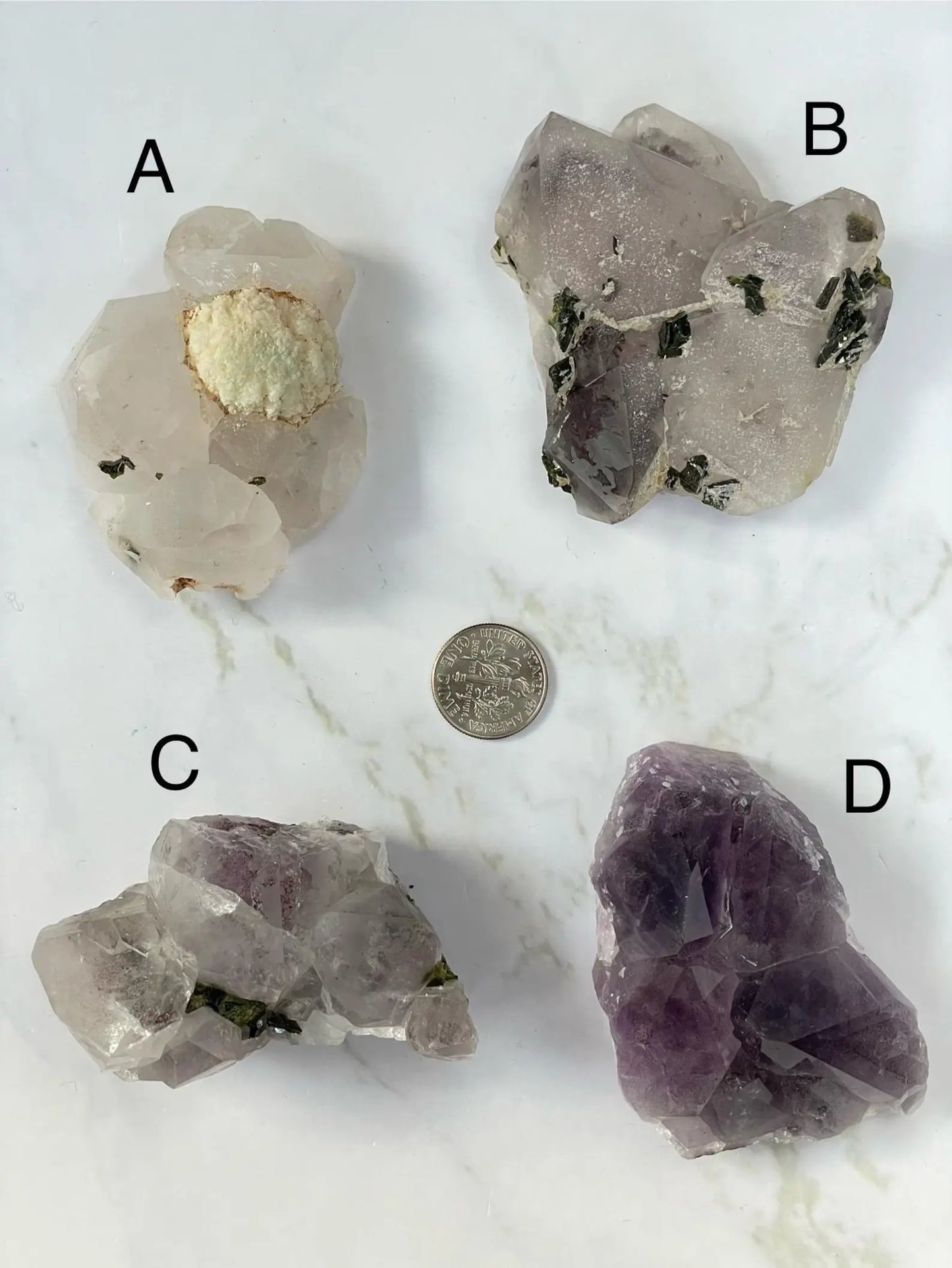 Garden Quartz Crystal with Inclusions – Meigu, Sichuan, China LBV Crafts Mineral Specimen