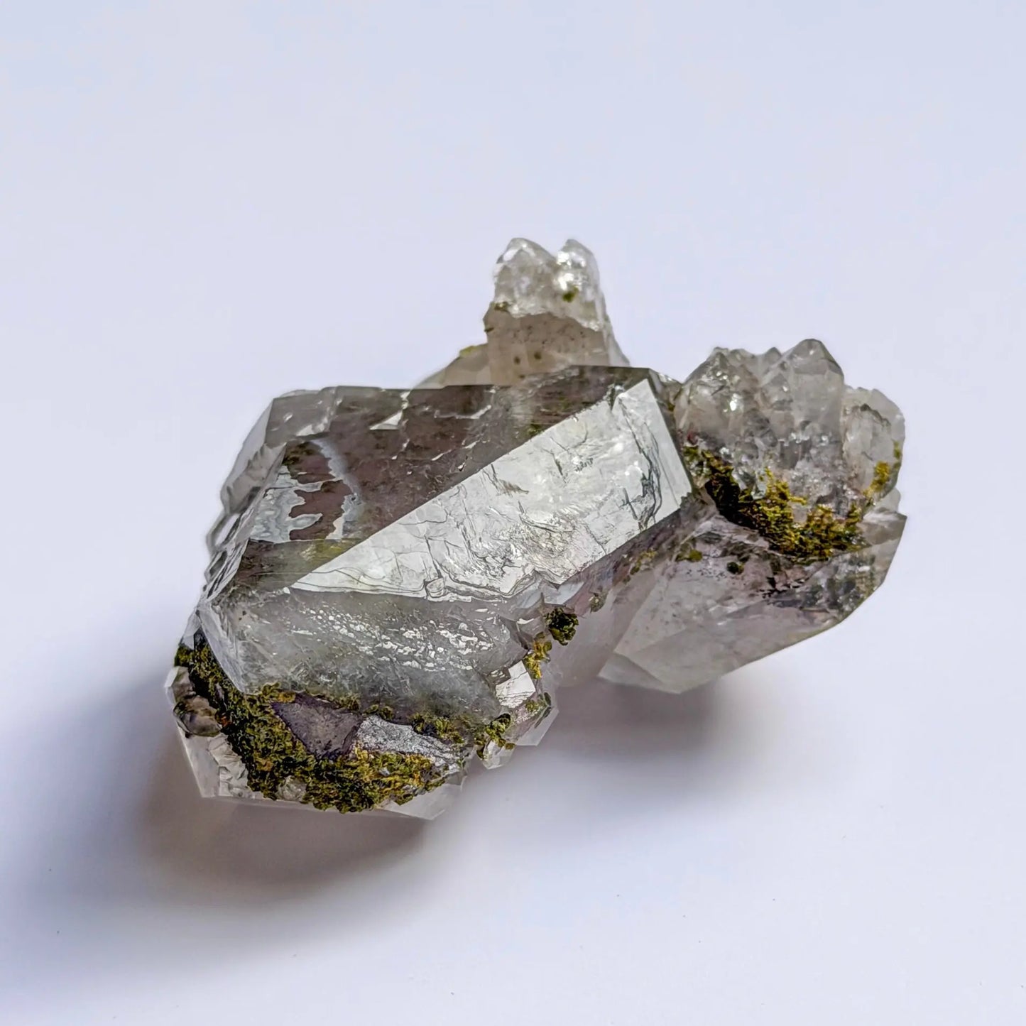 Epidote Quartz LBV Crafts Crystal