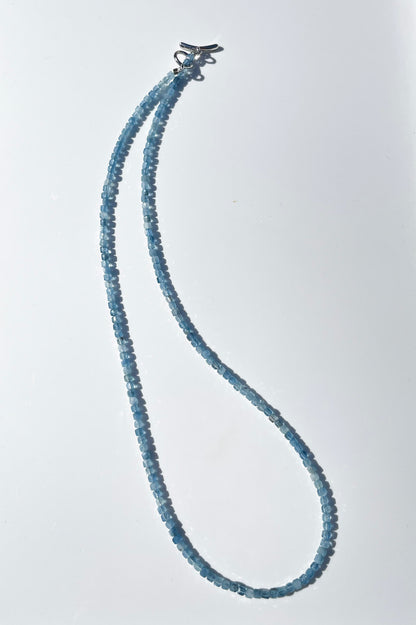 "Ocean Mind" – Kyanite Micro-Faceted Necklace