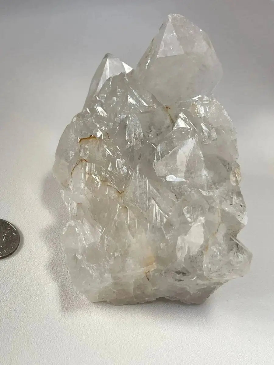 Enhydro Crystal: Enhydro Moving Sand & Hematoid Inclusion - LBV Crafts - Crystal