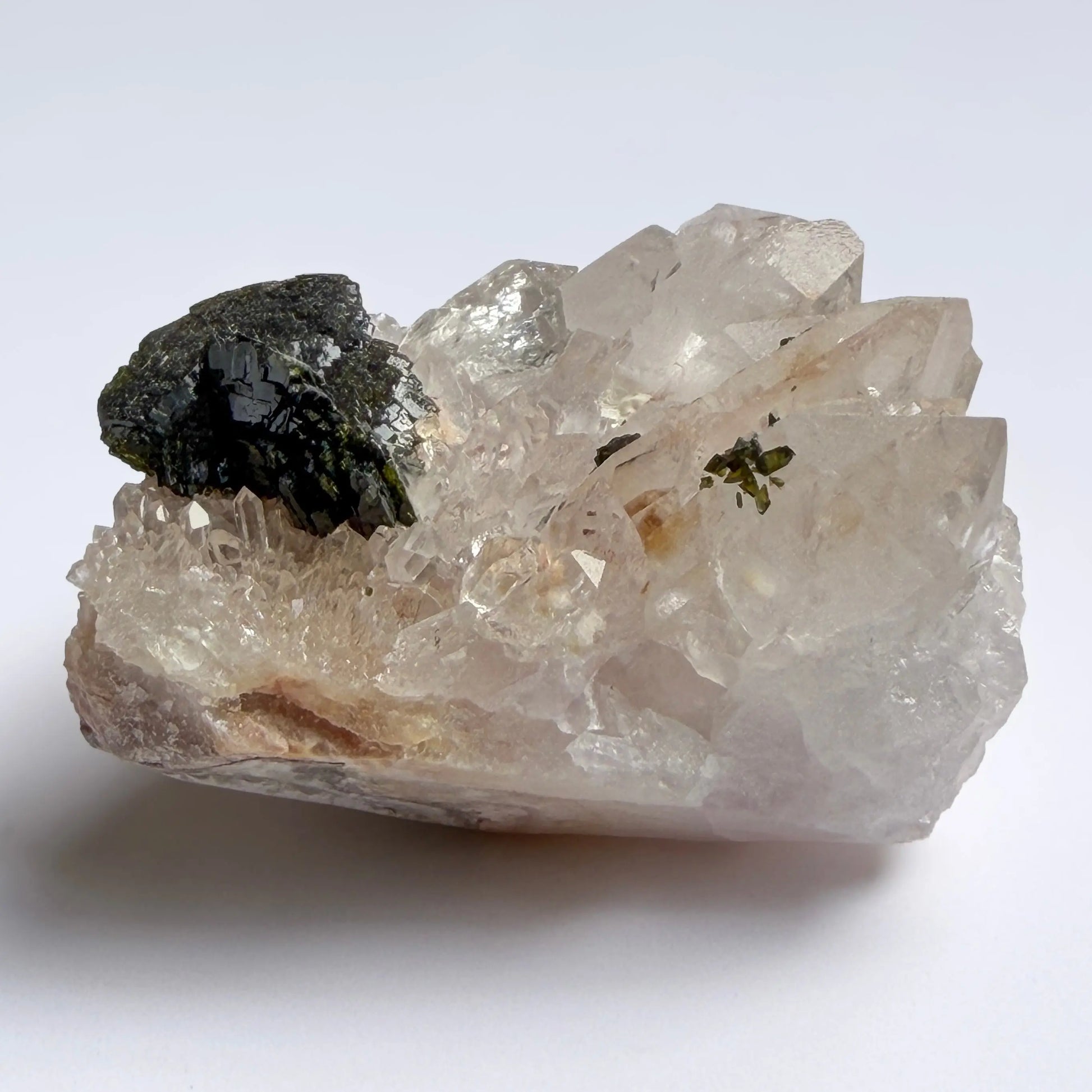 Garden Quartz: Classic Epidote Quartz LBV Crafts Crystal