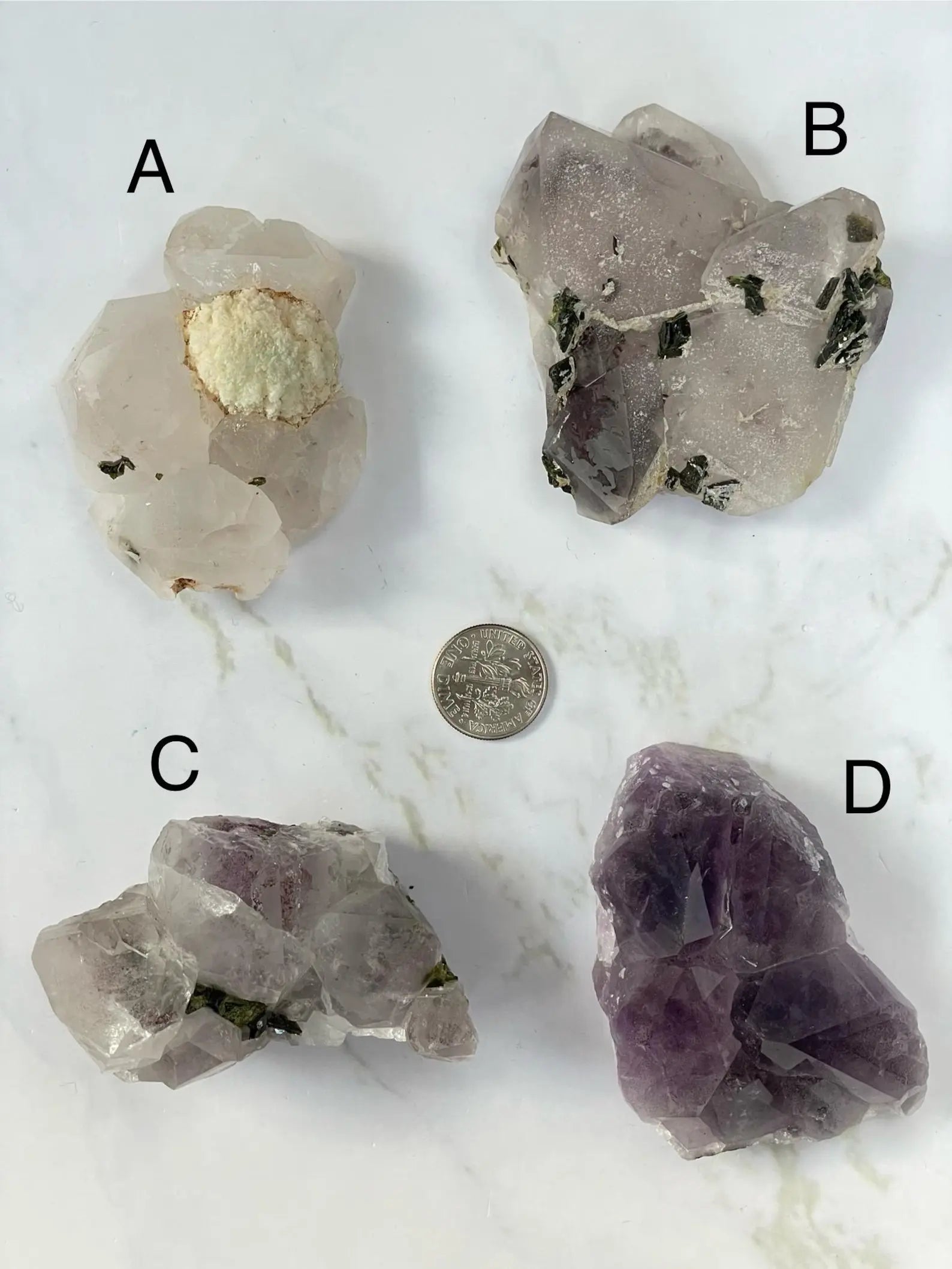 Garden Quartz Crystal with Inclusions – Meigu, Sichuan, China LBV Crafts Mineral Specimen