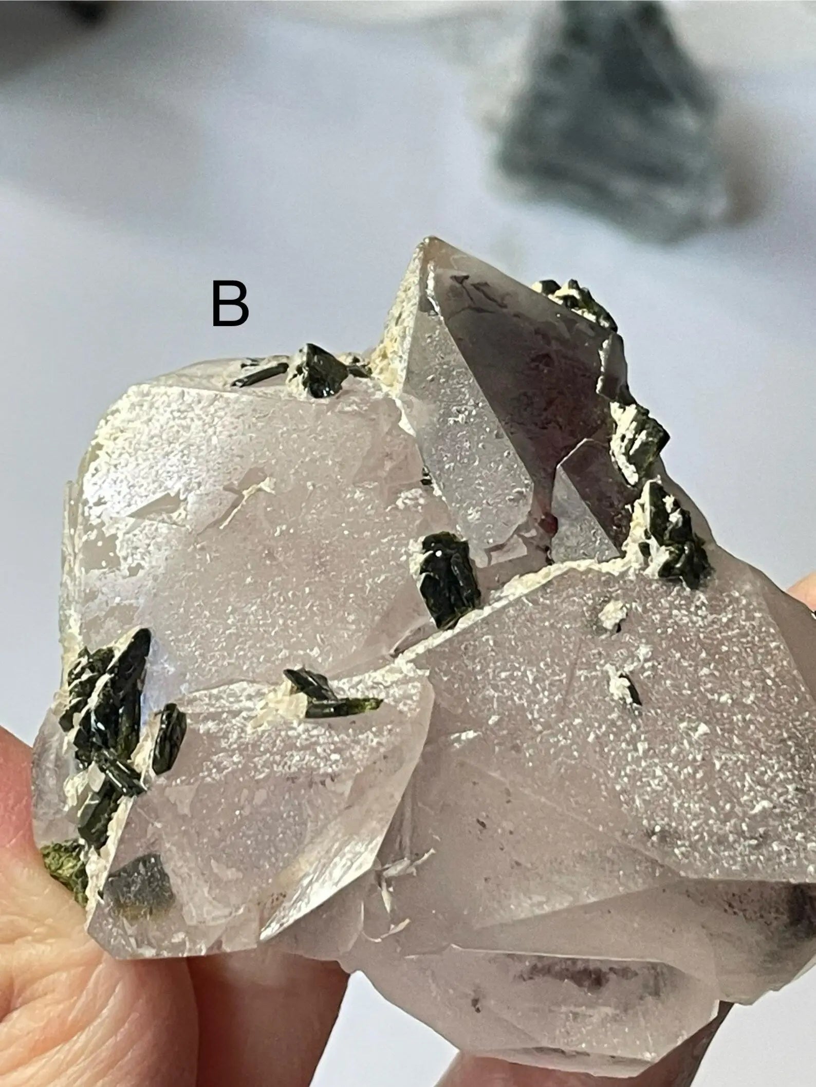 Garden Quartz Crystal with Inclusions – Meigu, Sichuan, China LBV Crafts Mineral Specimen