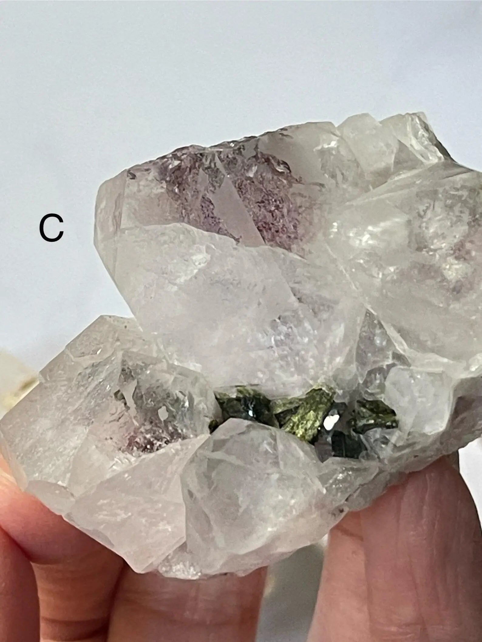 Garden Quartz Crystal with Inclusions – Meigu, Sichuan, China LBV Crafts Mineral Specimen