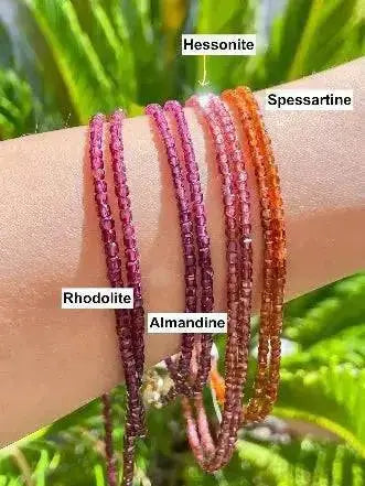 Ancient Fire – Almandine Garnet Necklace - LBV Crafts - Jewelry