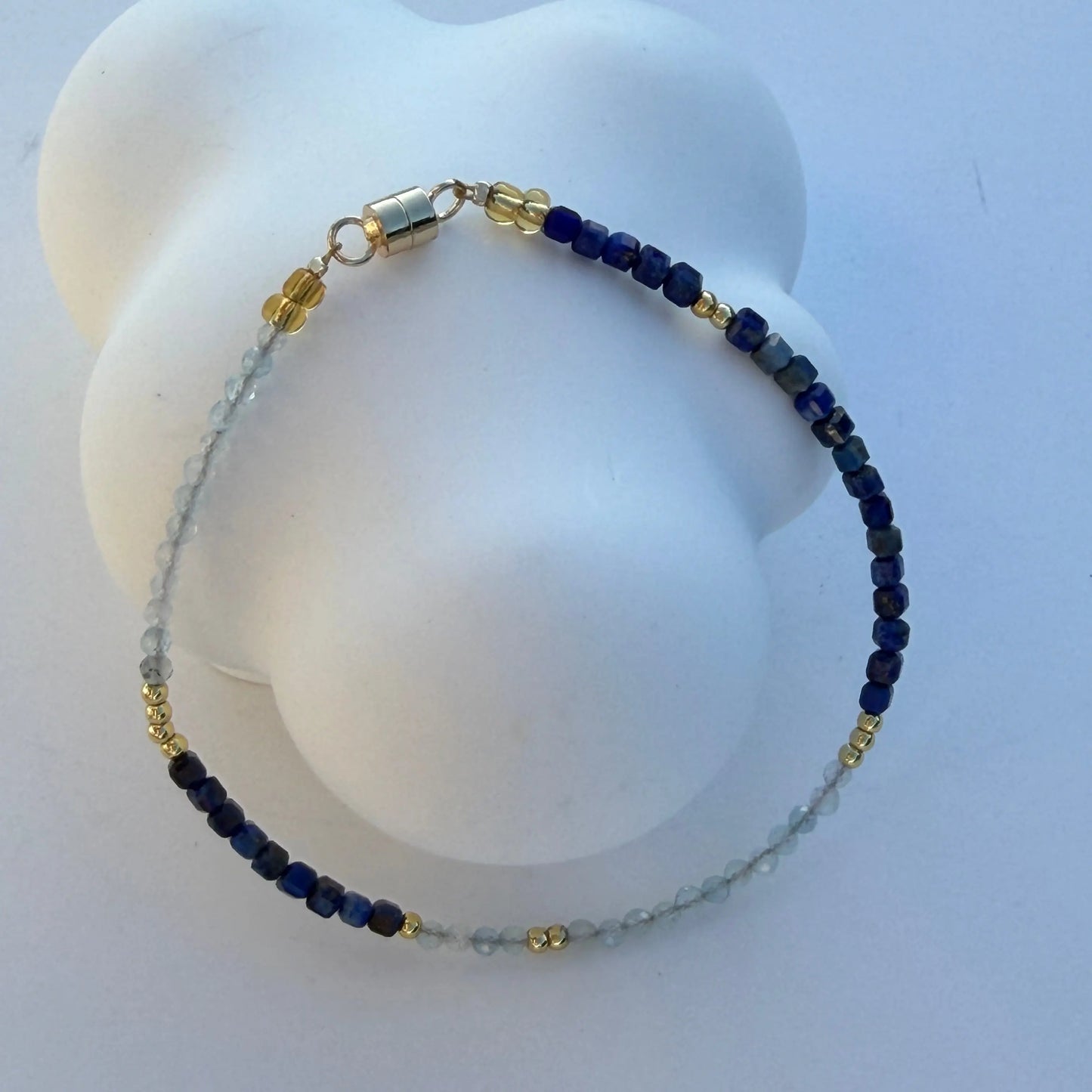 Ocean Calm - Sodalite and Aquamarine Jewelry Minimalist Style LBV Crafts Jewelry
