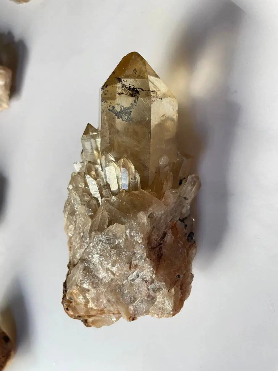 Natural Kundalini Citrine: Untreated Congo Yellow Crystal - LBV Crafts - Crystal